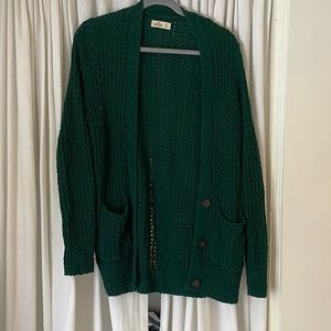 Hollister sweater. Size large. Dark green. Great condition.